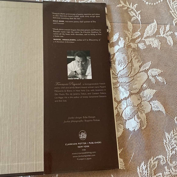 CHOCOLATE EPIPHANY HARDCOVER COOKBOOK by Francois Payard - Picture 9 of 14